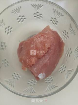 咸缸豆炒肉丁的做法步骤：3