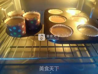 玫瑰巧克力纸杯蛋糕的做法步骤：7