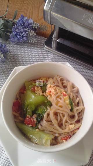 自制莜麦面条的做法步骤：8