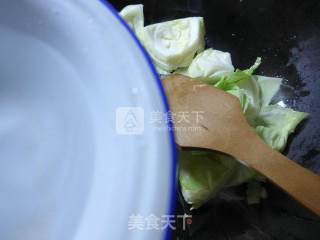 番茄鸡蛋炒圆白菜的做法步骤：6