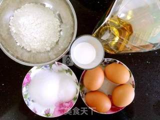 蓝莓蛋糕卷的做法步骤：1