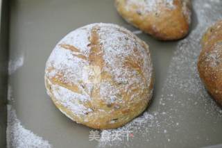 亚麻子全麦欧包的做法步骤：8