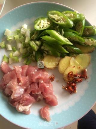 肉块花菜的做法步骤：2