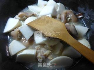 萝卜烧猪蹄的做法步骤：7