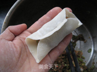 猪肉扁豆烫面蒸饺的做法步骤：15