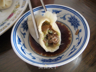 猪肉扁豆烫面蒸饺的做法步骤：19
