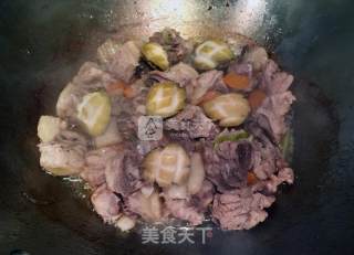 鲜鲍焖鸡的做法步骤：5