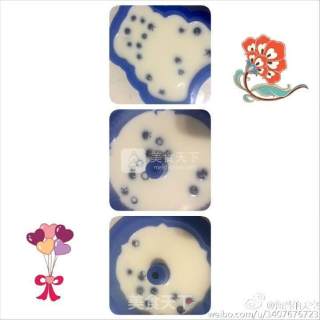 奶香爆浆蓝莓冻的做法步骤：7