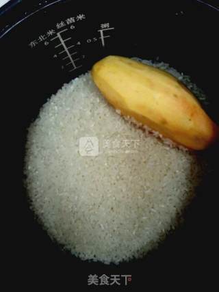 红薯米饭的做法步骤：1