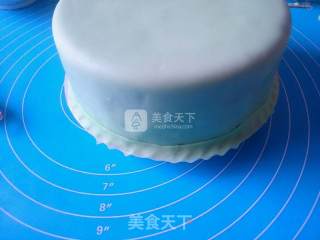 小熊翻糖蛋糕的做法步骤：6