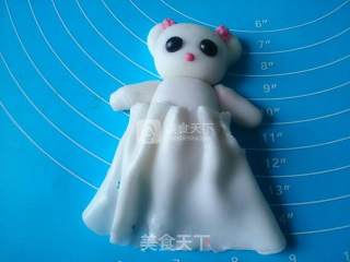 小熊翻糖蛋糕的做法步骤：16