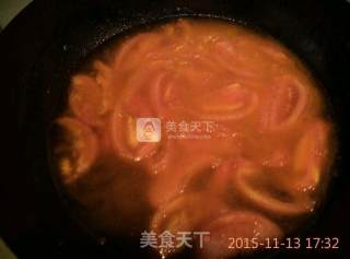 西红柿牛丸汤的做法步骤：4