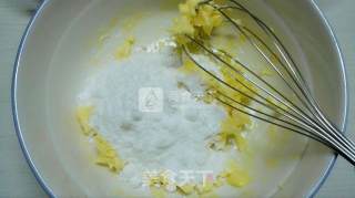 蔓越莓饼干的做法步骤：2