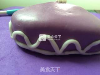 翻糖蛋糕戒指礼盒的做法步骤：14
