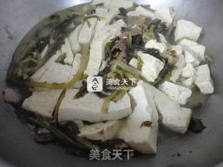雪里红炖豆腐的做法步骤：8