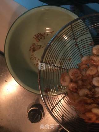 香炸白米虾的做法步骤：9