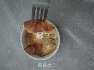 蛋奶土司布丁的做法步骤：3