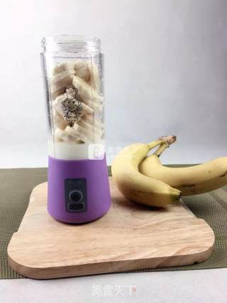 香蕉牛奶汁的做法步骤：4