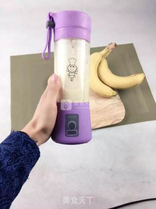 香蕉牛奶汁的做法步骤：6