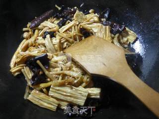 素什锦腐竹的做法步骤：10