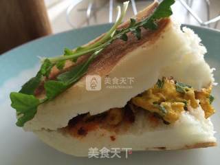 炒鸡蛋双吃（辣味蒜香味）的做法步骤：4