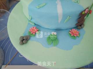 休闲假日翻糖蛋糕的做法步骤：26