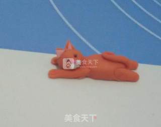 休闲假日翻糖蛋糕的做法步骤：34