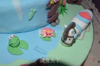 休闲假日翻糖蛋糕的做法步骤：40