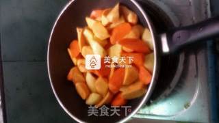 三蔬焖鸡的做法步骤：5