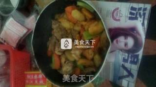 三蔬焖鸡的做法步骤：10