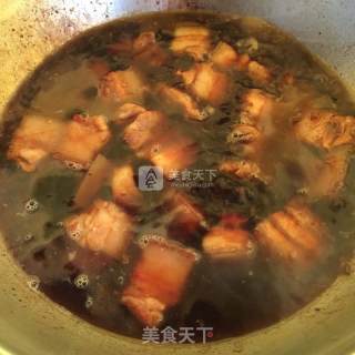 油豆腐炖肉的做法步骤：7