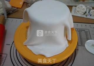 翻糖蛋糕的做法步骤：22