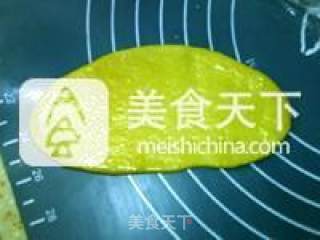 黄金南瓜卷的做法步骤：9