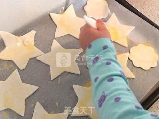 酥皮奶酪泡芙的做法步骤：3