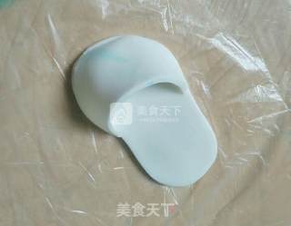 翻糖宝宝鞋的做法步骤：9