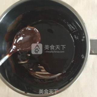 淋面可可慕斯蛋糕的做法步骤：20