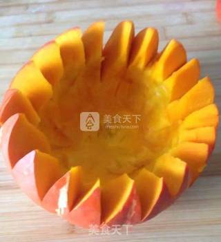 金瓜蒸排骨的做法步骤：4