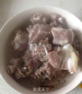 金瓜蒸排骨的做法步骤：5