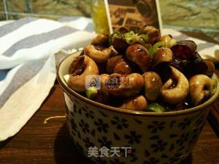 油爆香螺的做法步骤：10