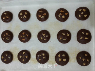 核桃可可曲奇的做法步骤：10