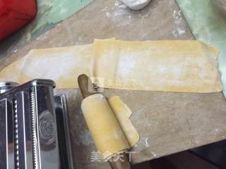 南瓜鸡蛋面条的做法步骤：5