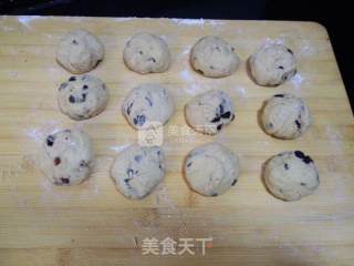 黑加仑葡萄干小餐包的做法步骤：10