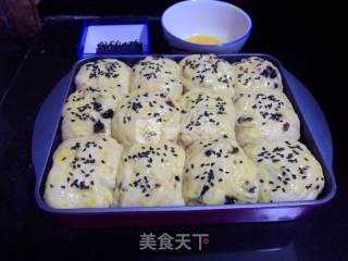 黑加仑葡萄干小餐包的做法步骤：14