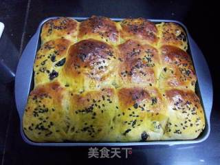 黑加仑葡萄干小餐包的做法步骤：16