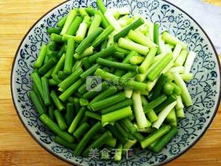 蚝油蒜薹炒里脊的做法步骤：4