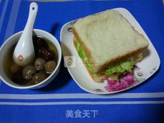 酸奶红枣土司的做法步骤：18