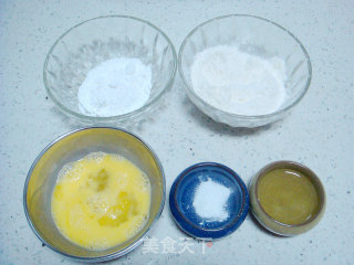 桃酥饼干（零失败无黄油版）的做法步骤：1