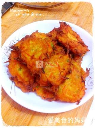 胡萝卜豆渣饼的做法步骤：12