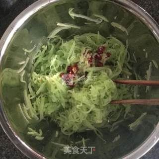 开味佛手瓜的做法步骤：8