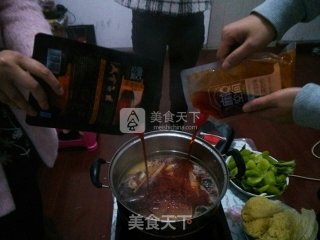 四川麻辣清油火锅家常做法的做法步骤：3